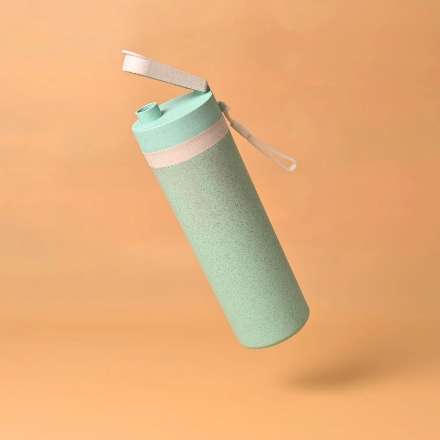 Kind Quencher – Eco Insulated Bottle (600ml) | Rice Husk Biocomposite | BPA-Free Sipper for Gym, Kids & Office