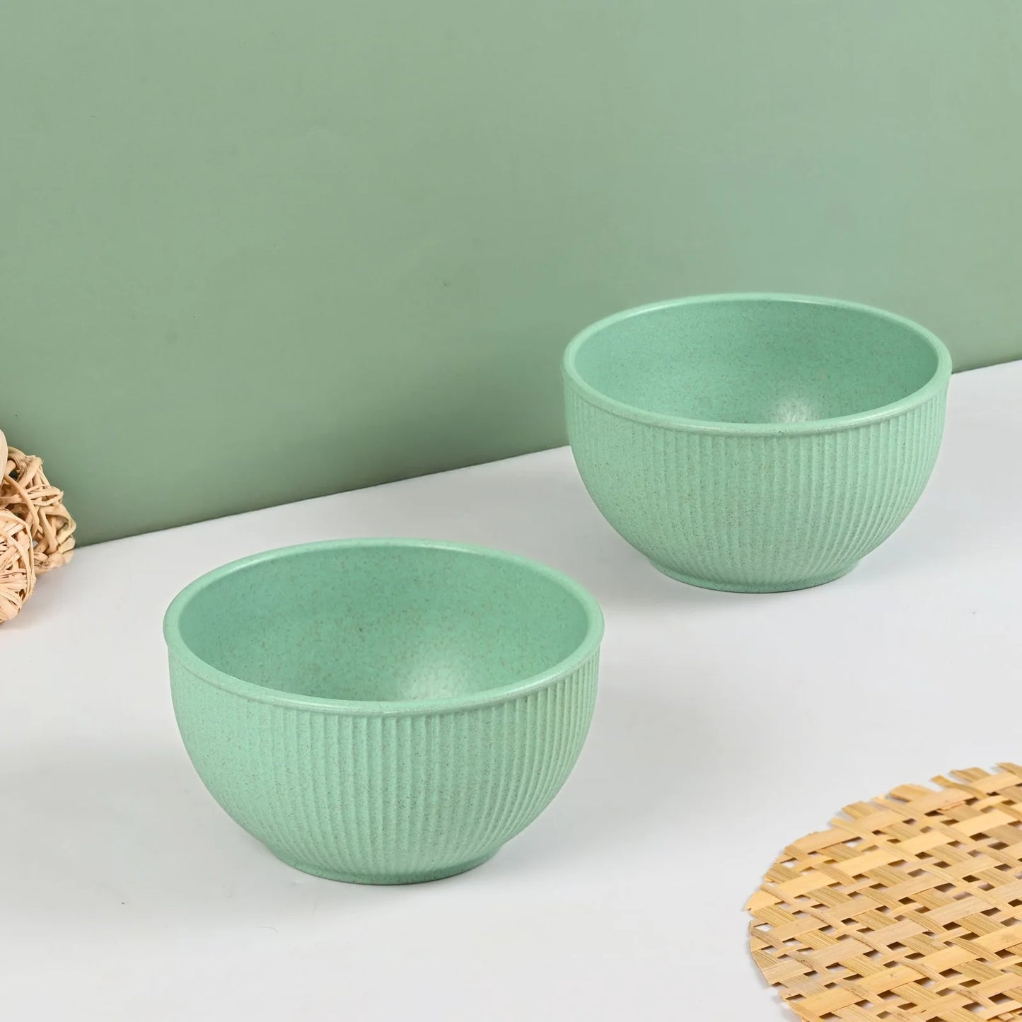 Core Bowls – Statement Salad & Meal Bowls (550ml) | Set of 2 | Eco-Friendly | Microwave Safe | Rice Husk Biocomposite