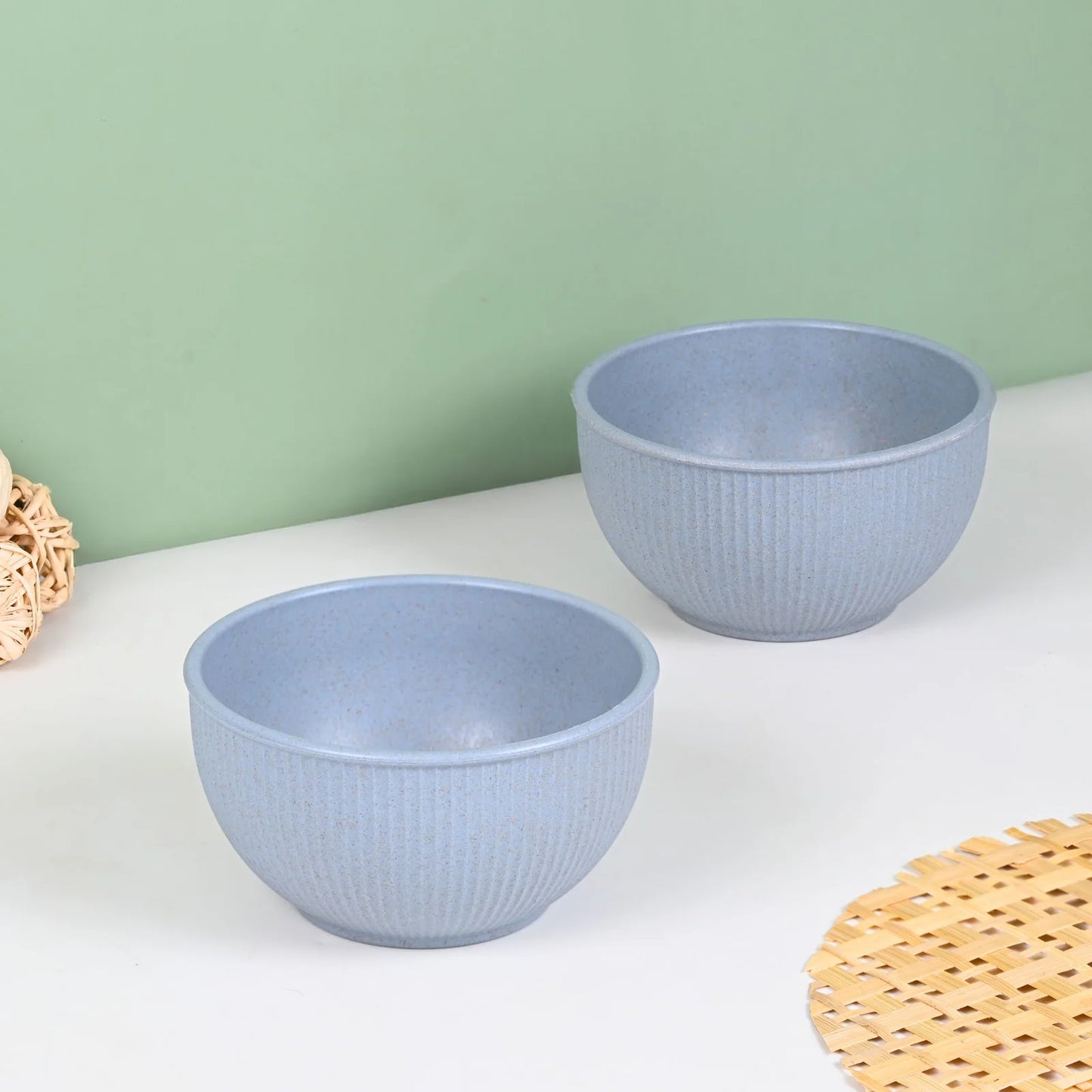 Core Bowls – Statement Salad & Meal Bowls (550ml) | Set of 2 | Eco-Friendly | Microwave Safe | Rice Husk Biocomposite