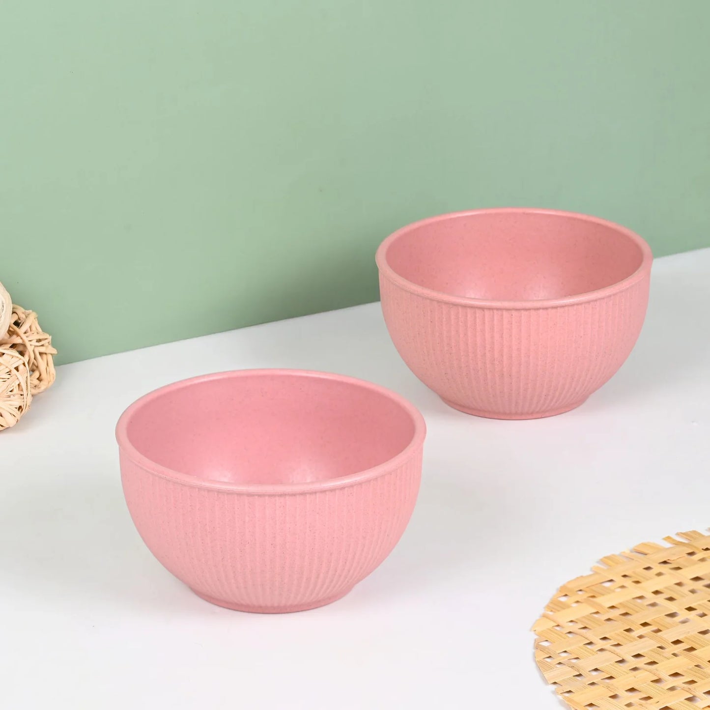 Core Bowls – Statement Salad & Meal Bowls (550ml) | Set of 2 | Eco-Friendly | Microwave Safe | Rice Husk Biocomposite